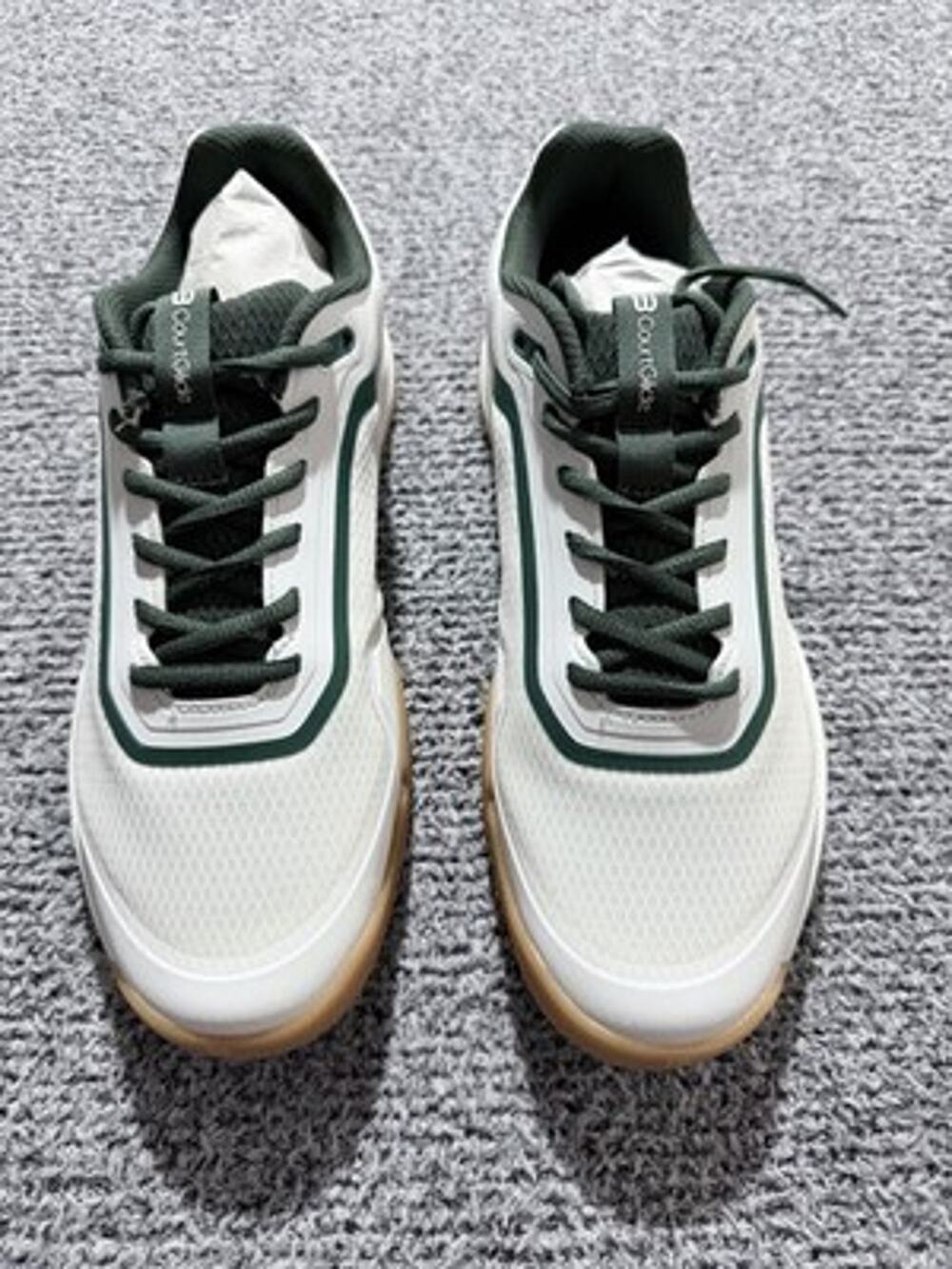 Wilson Courtglide White/sycamore Men’s Retro Tenniscore (Vintage) Country Shoes